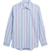 Armedangels - Women's Stripe Loose Shirt Blouse - Bluse Gr XS blau