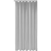 Keuco Duschvorhang PLAN uni 1400x1800mm lichtgrau 8 Ösen