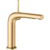 Keuco EDITION 400 Einhebel-Waschtischmischer 150, ohne Ablaufgarnitur, Ausladung 153mm, 51502250100, Farbe: Messing / Messing gebürstet