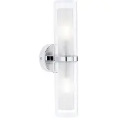 Paulmann Wandlampe Luena, dimmbar, chrom / silber, für Wohn- / Esszimmer, Metall, Modern, Wandleuchte, Wandlampe Bad
