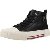 Tommy Hilfiger HIGH TOP LACE-UP SNEAKER Schwarz