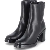 Tamaris Damen Stiefeletten Schwarz Glattleder Größe: 37