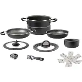 Brunner 0806084N, Set, Aluminium, Schwarz, Schwarz, 3,7 kg, 9 Stück(e)