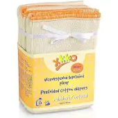 XKKO Kikko Prefold ungebleicht Set infant 6 St