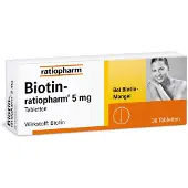Ratiopharm Biotin-5 mg Tabletten 30 St