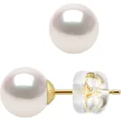 Diadema - Ohrringe - Echte Japanische Akoya Zuchtperle - Qualität AA+