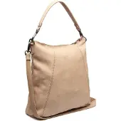 The Chesterfield Brand C48.1319 Leather Shoulder Bag Washed Wax Cow Sintra Beige