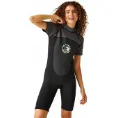 Regatta Rwm022 2 Mm Damen-kurzarm-shorty Mit Rückenreißverschluss