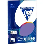 Clairefontaine Violett A4 Farbiges Papier 210 g/m² (250 Blatt)