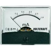 Voltcraft AM-60X46/1MA/DC AM-60X46/1MA/DC Einbau-Messgerät AM-60X46/1mA/DC 1 mA Drehspule
