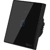 Sonoff WiFi Smart Wandschalter 1-Gang T3EU1C, Touch Glas, 1 Stk.