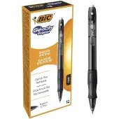 BIC 829157, Clip, Clip-on-Einziehkugelschreiber, Schwarz, 12 Stück(e)