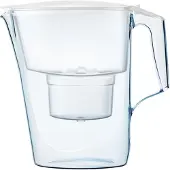 AQUAPHOR Wasserfilterkanne weiß Time 2,5 l + Einsatz Maxfor Plus