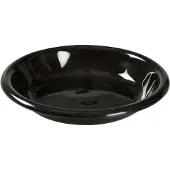 Abena Mehrweg Teller, schwarz, 550 ml 1999903798 , 1 Packung = 12 Stück