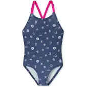 Schiesser Badeanzug Aqua Kids in Dunkelblau | Gr.: 92