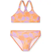 Schiesser Bustier-Bikini Aqua Kids in pfirsichorange | Gr.: 128