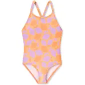 Schiesser Badeanzug Aqua Kids in pfirsichorange | Gr.: 116