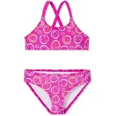 Schiesser Bustier-Bikini Aqua Kids in Fuchsia | Gr.: 104