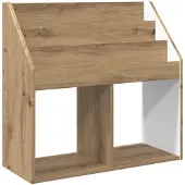 vidaXL Kinderregal Artisan-Eiche 72,5 x 29,5 x 69 cm Holzwerkstoff