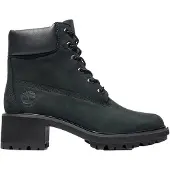 Timberland Schnürstiefelette "Kinsley", Damen, Gr. 38,5, schwarz, Leder, Schuhe Schnürstiefelette, Winterschuhe, Winterstiefel, Schnürboots, Winterboots, wasserdicht
