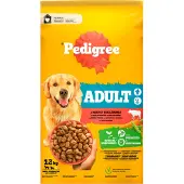 Pedigree Dry Adult - Hundebrocken - Rindfleisch & Gemüse - 12kg