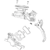 Sram Code Ultimate Stealth Bremshebel