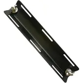 Metalsub Aluminium-rückplatte Einzelbehälter Silber Silber One Size