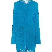 IZIA Langer Cardigan Damen türkis