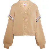 IZIA Strickjacke Damen Beige