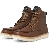 Jack & Jones Archway Mokassins aus Polyurethan für Herren in Cognacfarbenem Knöchelschuh