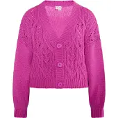IZIA Strickcardigan Damen Bierenpink