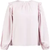 Usha Klassische lange Bluse Damen Mauve