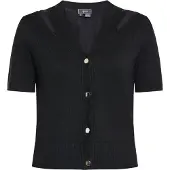 Faina Strickjacke Damen schwarz