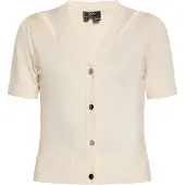 Faina Strickjacke Damen Elfenbein