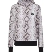 Plein sport Kapuzensweatjacke "Python"