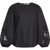 Usha Bluse Damen schwarz