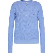 Usha Strickjacke Damen taubenblau