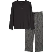 Marc O'Polo Herren Pyjama Blend & Pair CottonSchlafanzug, Pyjama Set, Nachtwäsche