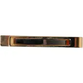 Dolce&Gabbana Mehrfarbige goldfarbene Messing-Krawattennadel