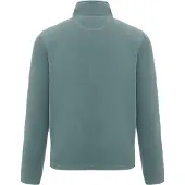 MO Fleecepullover Herren Türkis Grau