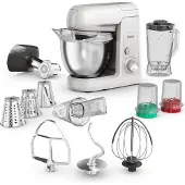 Tefal Küchenmaschine "QB525B Bake Partner" langlebiges Metallgetriebe, planetarisches Rührsystem
