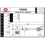 EAI Antriebswelle T49558