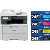 Brother DCP-L3560CDW + 1 zusätzliches XL-Tonerset