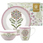 Pip studio Frühstücksset Lily & Lotus Lilac (Set von 3)