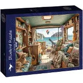 Blue Bird Camping Coast Puzzle 1000 Stücke