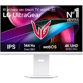 LG 32G810SA-W.AEU, 81,3 cm (32"), 3840 x 2160 Pixel, 4K Ultra HD, LCD, 1 ms, Schwarz