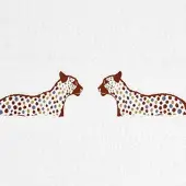 Abyss & Habidecor Gästehandtuch Leopardo 737 (40 x 75 cm)