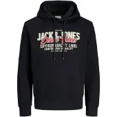 Jack & Jones Sweatshirt Logo 12279649 Schwarz Regular Fit