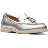 Clarks Shoes Narini Edge Loafer Silber EU 37 Damen Silber EU 37