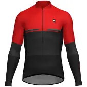 Massi & Stracke Massi Pro Langarm-trikot Schwarz M Mann Schwarz M